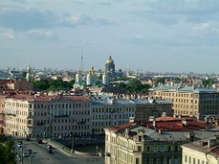St. Petersburg Blick vom Hotel